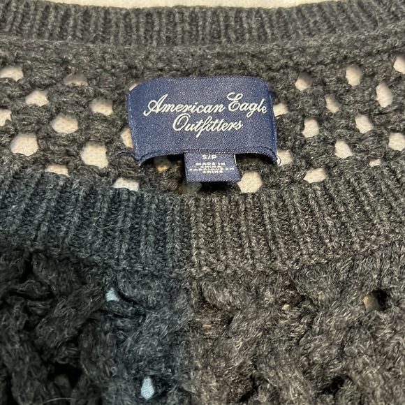 Gray American Eagle Sweater - Picture 3 of 5